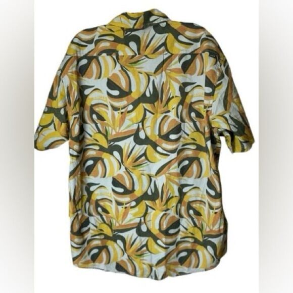 Howler Mansfield Men’s Sz L Citron Button Down Collar Lightweight Breathable Shi - Picture 5 of 5